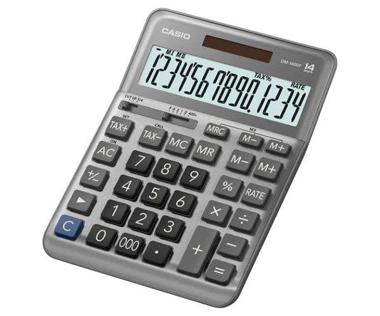 Casio Calculator DM-1400S-W