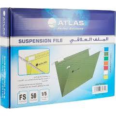 Atlas Suspension Hanging Files Fs, 50Pcs Box