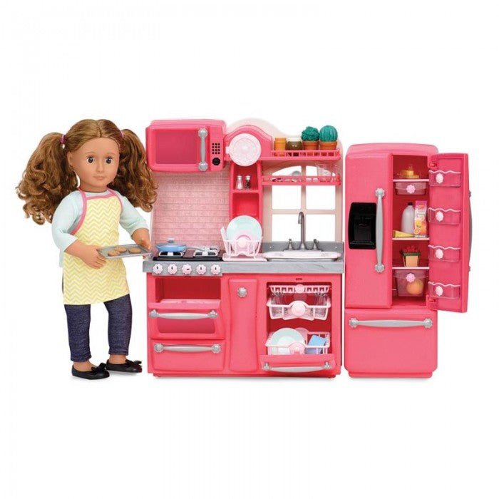 Our Generation Gourmet Kitchen Set Pink