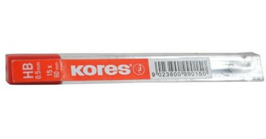 Kores 0.5mm HB Mechanical Pencil Leads – Refill for Writing &amp; Drawing – Stationery