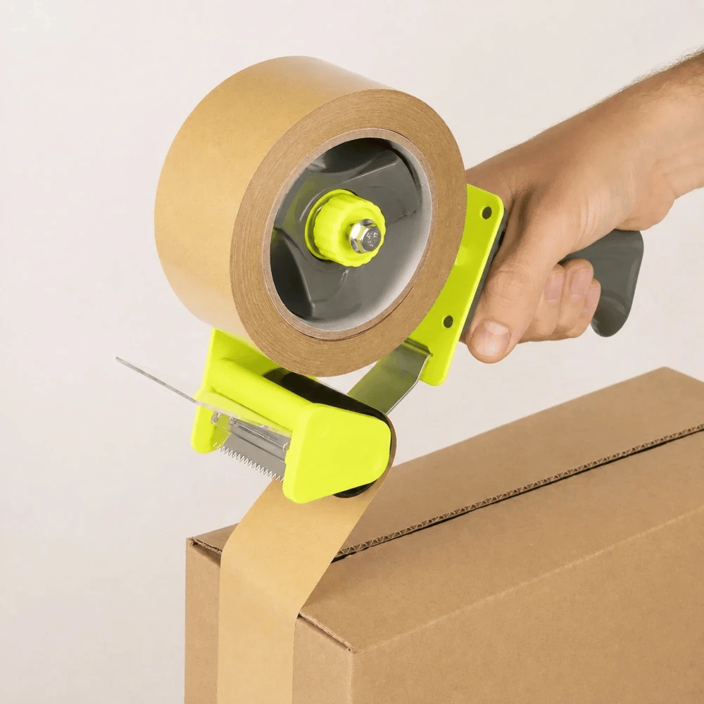 MILAN Industrial Tape Dispenser – Yellow Acid