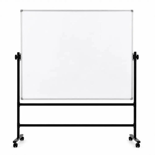 Double-Sided Whiteboard with Stand – 120 × 150 cm