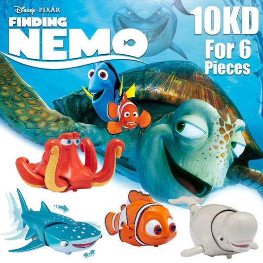 Finding Dory Swigglefish Figures (Set of 6)
