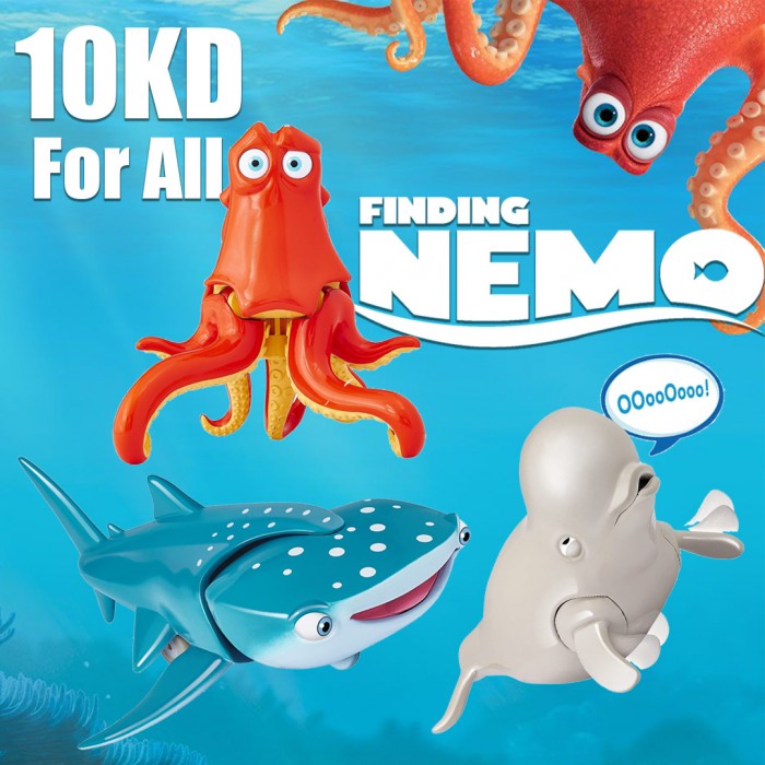 Finding Dory 3 Figures 7 inch