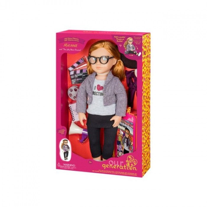 Our Generation Deluxe Cinema Doll With Book, Mienna