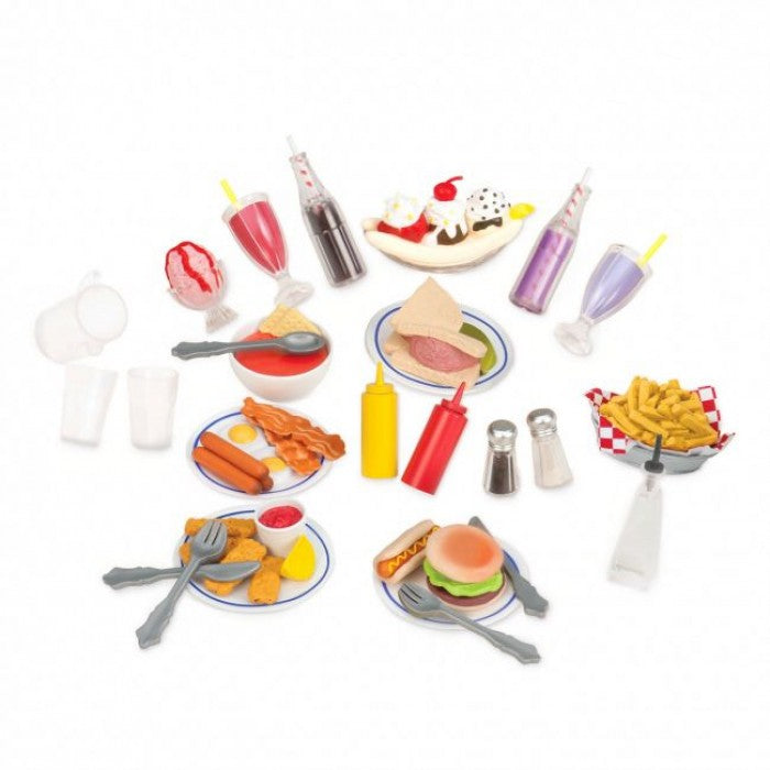 Our Generation Bite to Eat Retro Diner Set