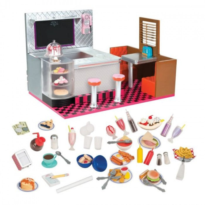 Our Generation Bite to Eat Retro Diner Set