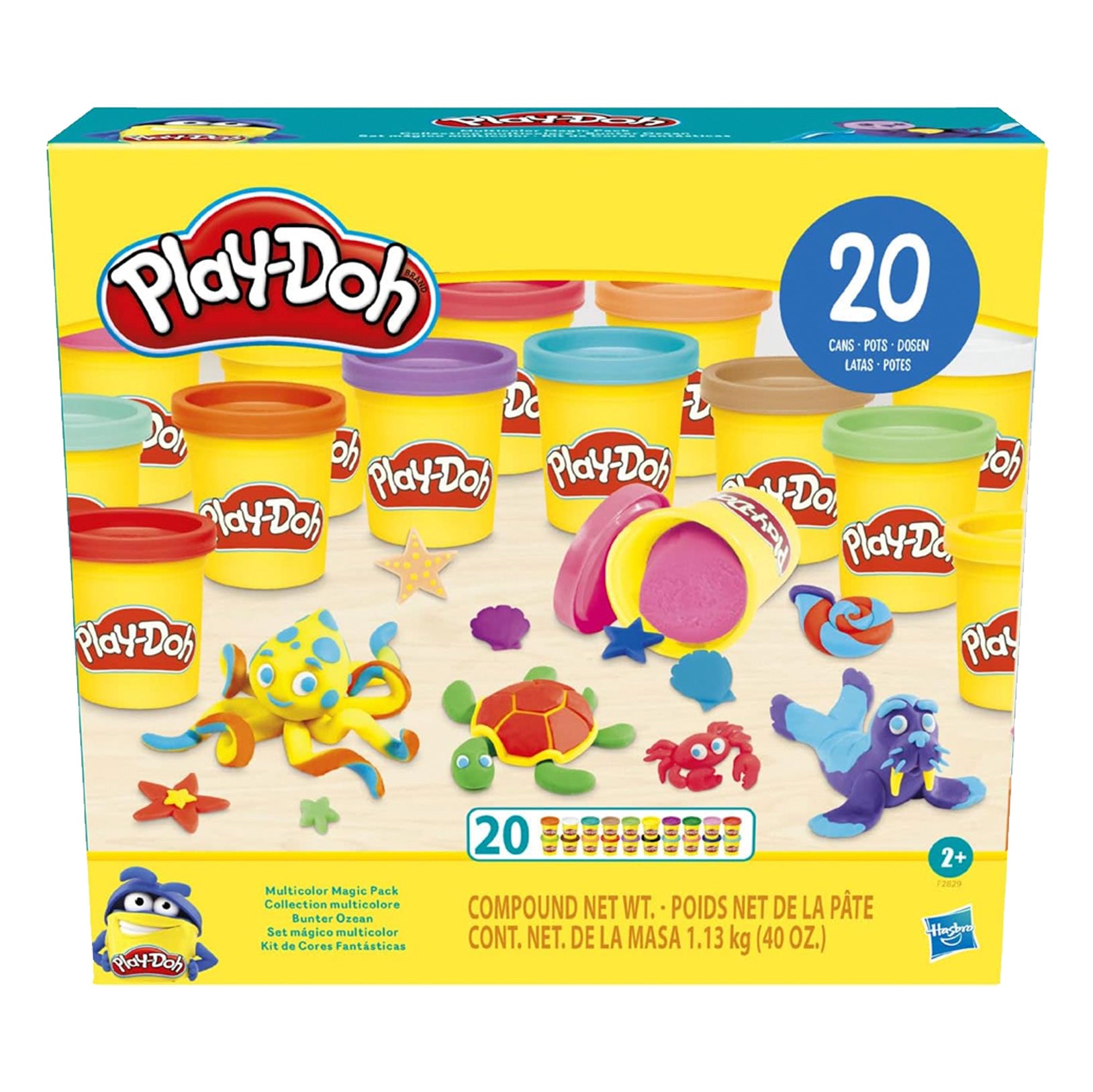 playdoh MULTICOLOR MAGICA PACK