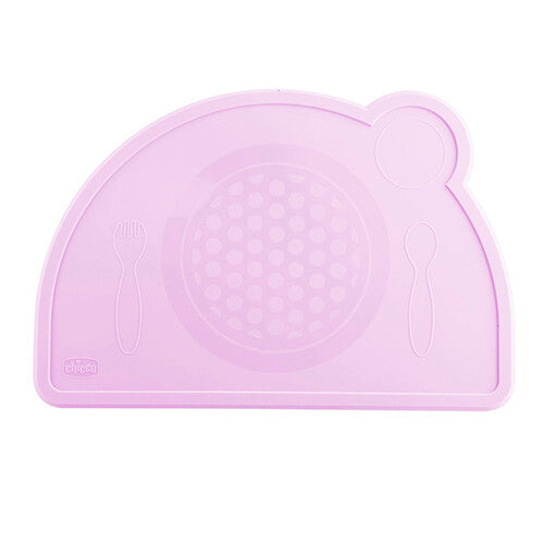 Chicco SILICONE PLACE MAT PINK 18M+