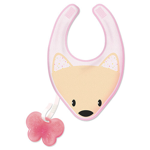 Chicco FRESH BIB TEETHER GIRL