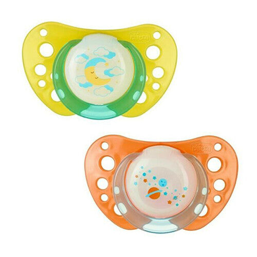 SOOTHER PH.AIR LUMI SIL 12M+2PCS C-