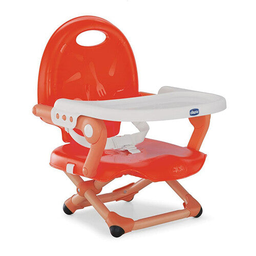 BOOSTER SEAT POCKET SNACK POPPY RED