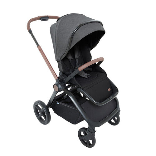 MYSA STROLLER BLACK SATIN
