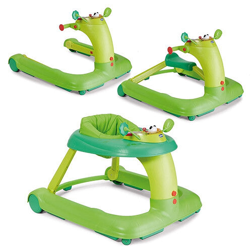 CHICCO 123 BABY WALKER GREEN -