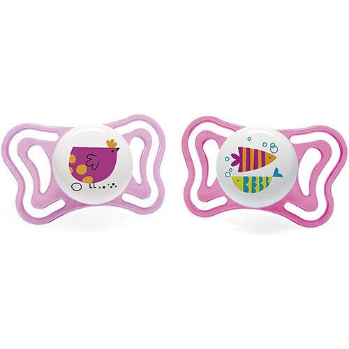 Chicco SOOTHER PHYSIO LIGHT GIRL 16-36M SIL 2 P