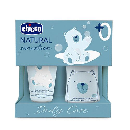 Chicco SET 1 BATHSHAMPOO BODYLOTION NATSENS