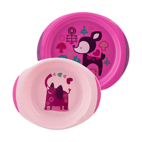 Chicco DISH SET 12M+ GIRL/NEUTRAL