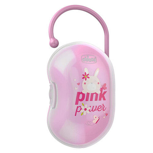SOOTHER HOLDER FOR 2 SOOTHERS PINK
