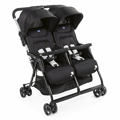 Chicco OHLALÀ TWIN STROLLER BLACK NIGHT