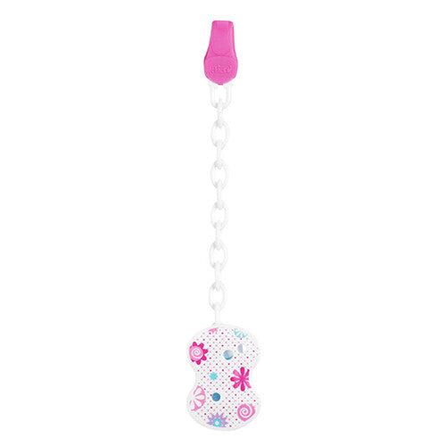 Chicco CLIP WITH CHAIN - PINK