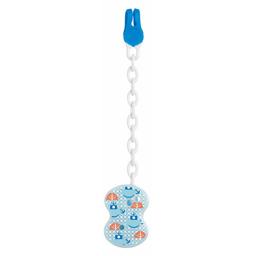 Chicco CLIP WITH CHAIN - BLUE