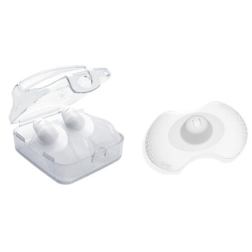 Chicco NEW NIPPLE SHIELDS SILICONE - M-L