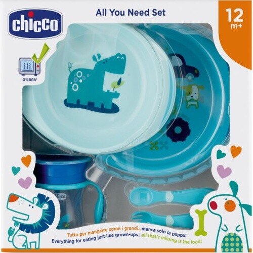 Chicco WEANING SET 12M+ BOY