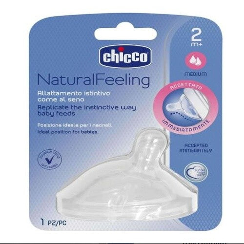Chicco Teat Step Up New 2M+ F Medium