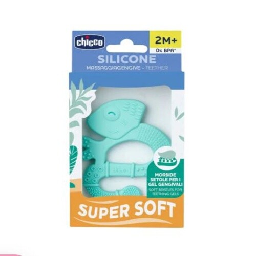 Chicco SOFT BRISTLES TEETHER NEUTRAL 2 M+