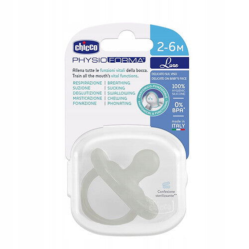 Chicco SOOTHER PHYSIOFORMA LUXE 2-6 1PC GRAY