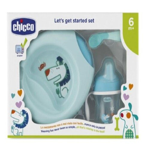 Chicco WEANING SET 6M+ BOY