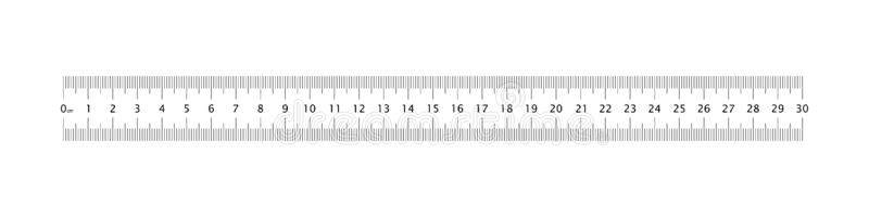 Ruler Plastic 30CM Graduate