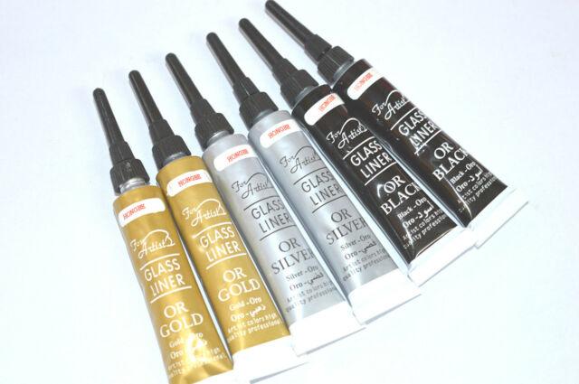Glass Liner Color Set Of 6