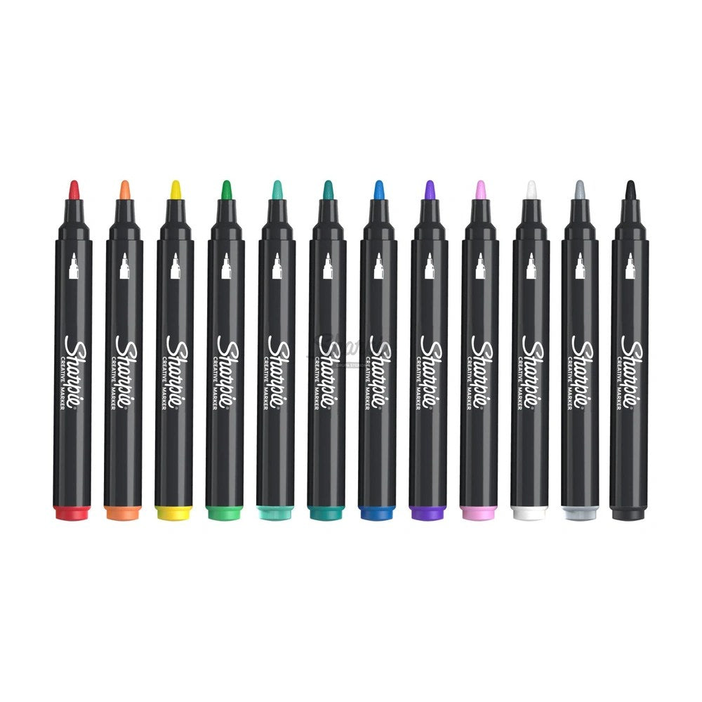 Sharpie Creative Acrylic Paint Markers Bullet Tip — Pack of 12