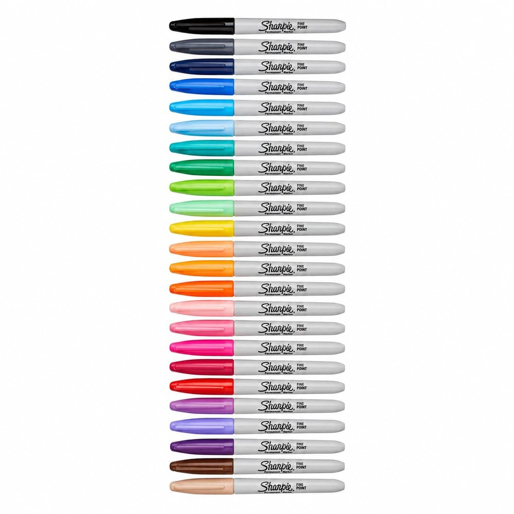 Sharpie 80s Glam Permanent Markers 24 Pack — Assorted