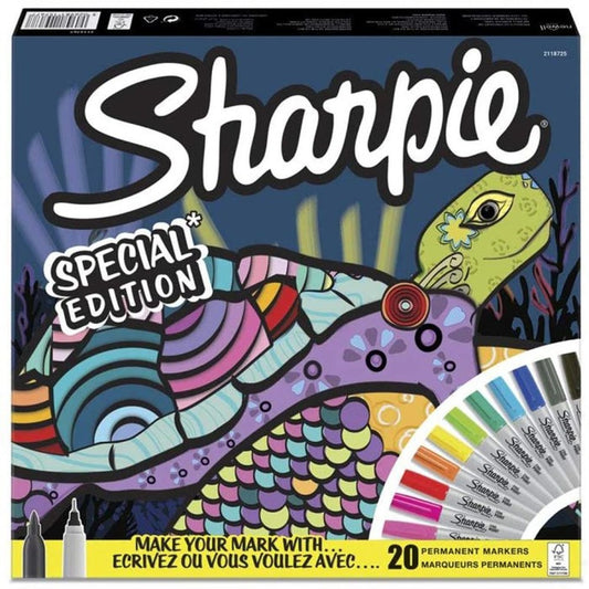 Sharpie Turtle Special Edition Permanent Markers — Pack of 20