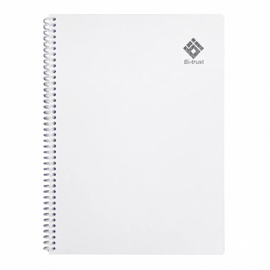 A4 Spiral Notebook Ruled — 100 Sheets