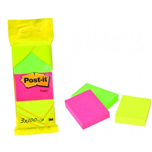 POST-IT NEON 1.5" X 2" 6812