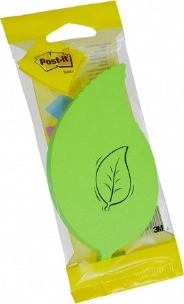 POST-IT NOTES LEAF SHAPE 7500L