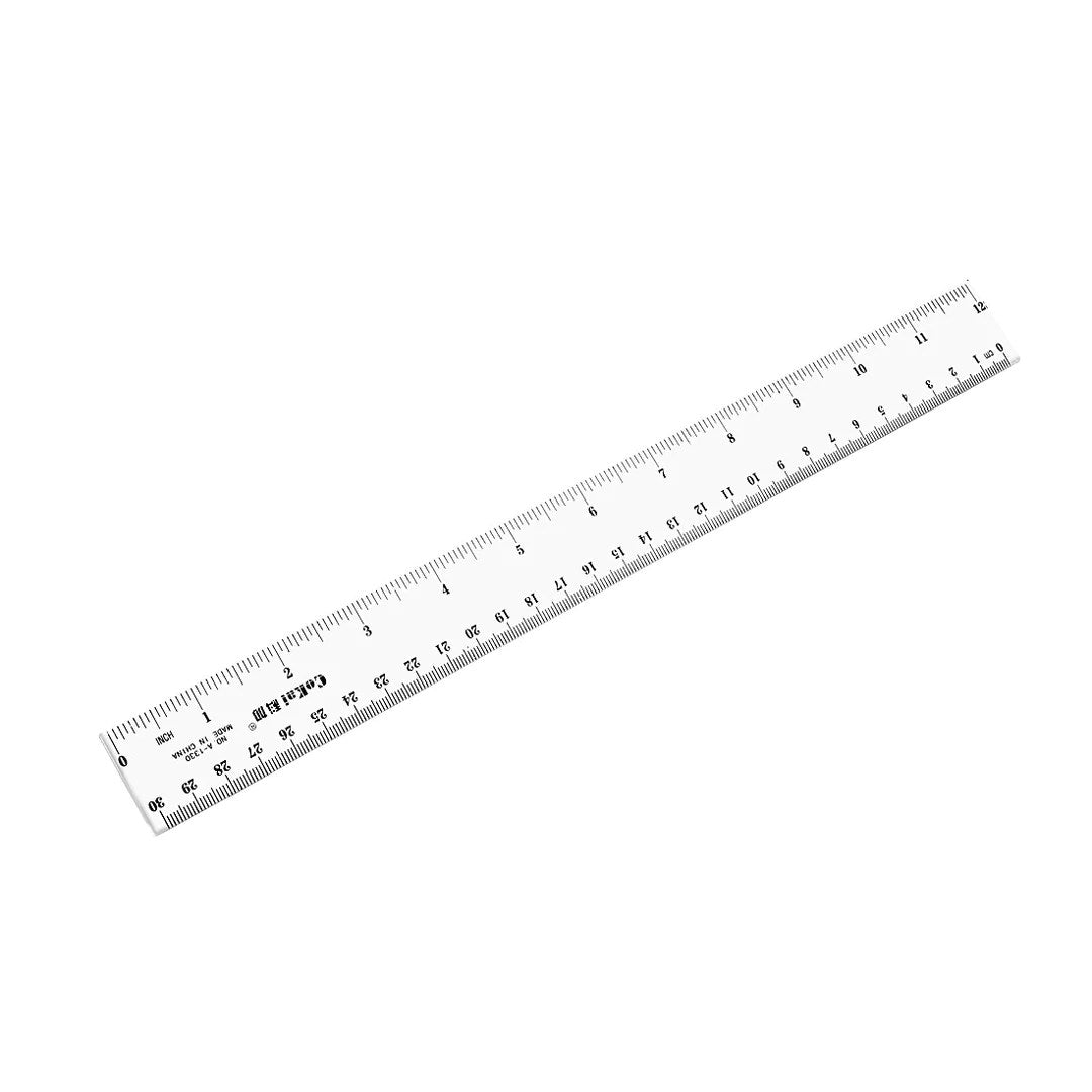 Ruler Plastic 30CM Graduate