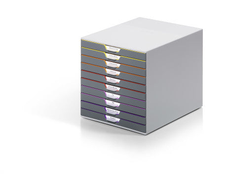 DURABLE 10 DRAWER PLASTIC CABINET 7610