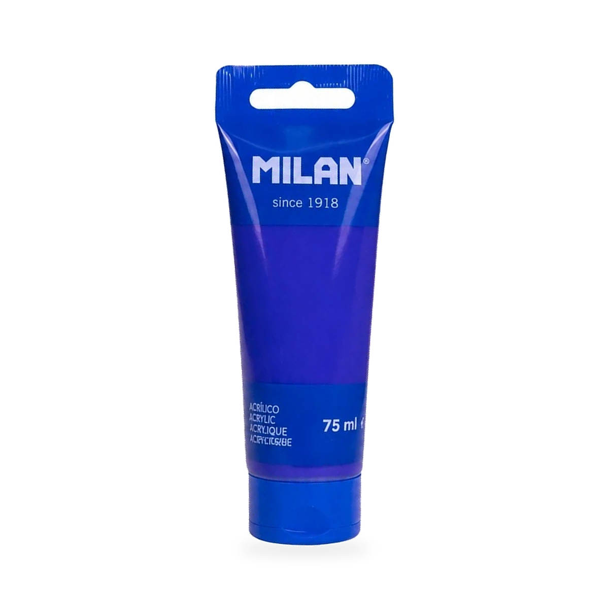 MILAN 75 ml acrylic paint tube — Ocean Blue
