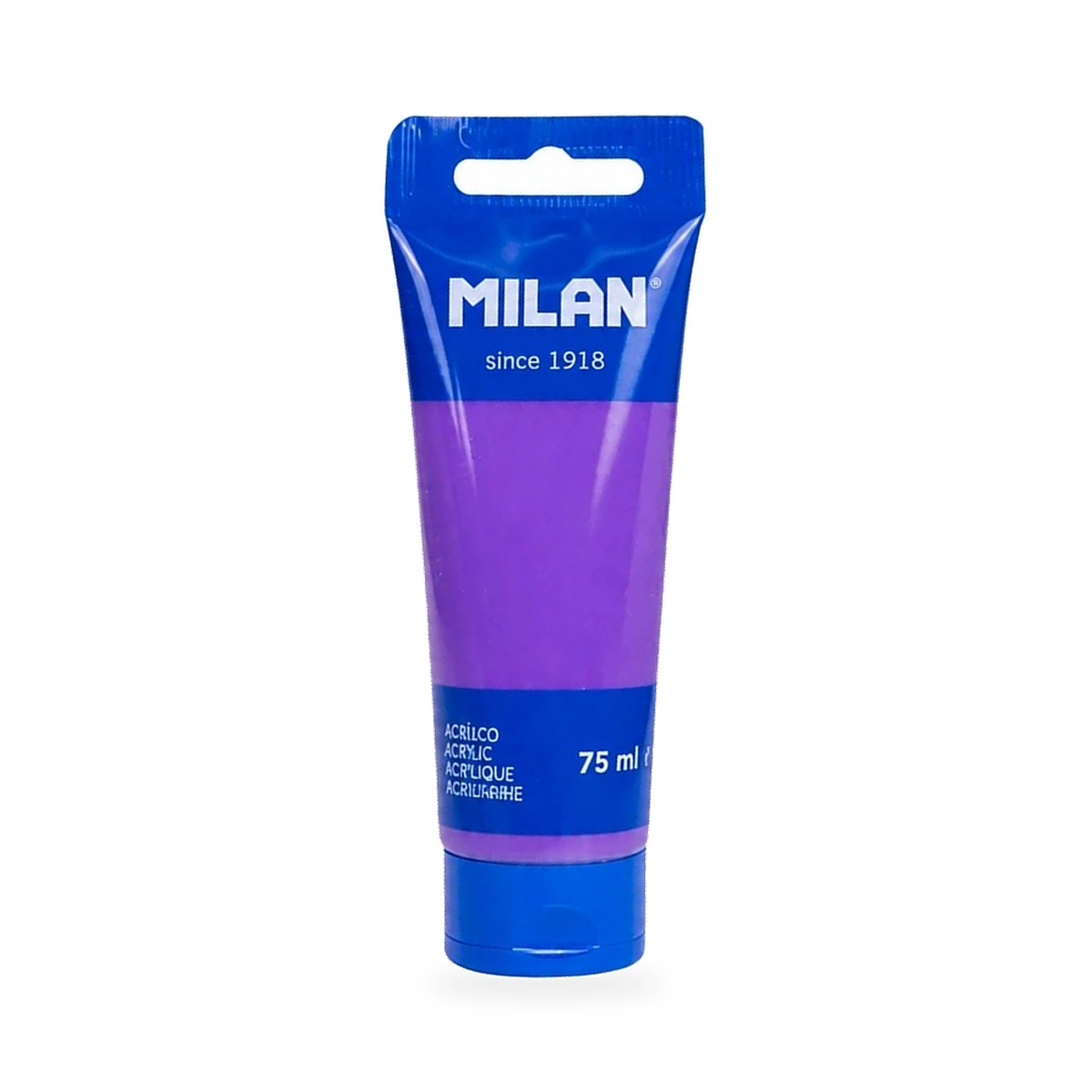 MILAN 75 ml acrylic paint tube — Violet