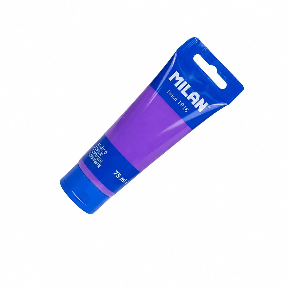 MILAN 75 ml acrylic paint tube — Violet
