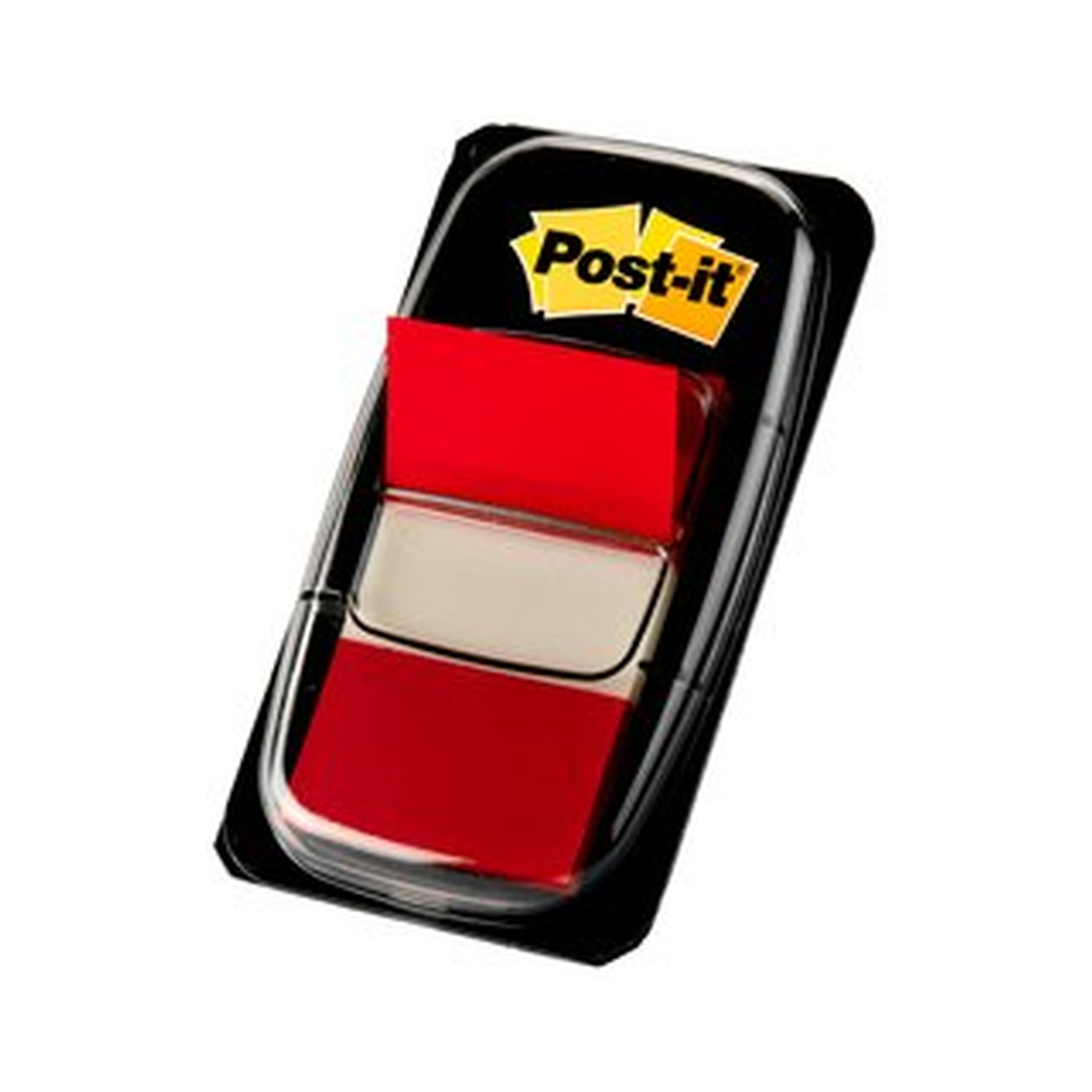 POST-IT FLAGS RED 1" X 1.7" 680-1 — product only on white