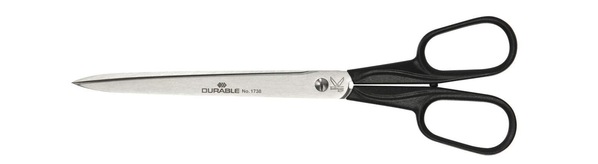 DURABLE Office Scissors – 20 cm, Stainless Steel