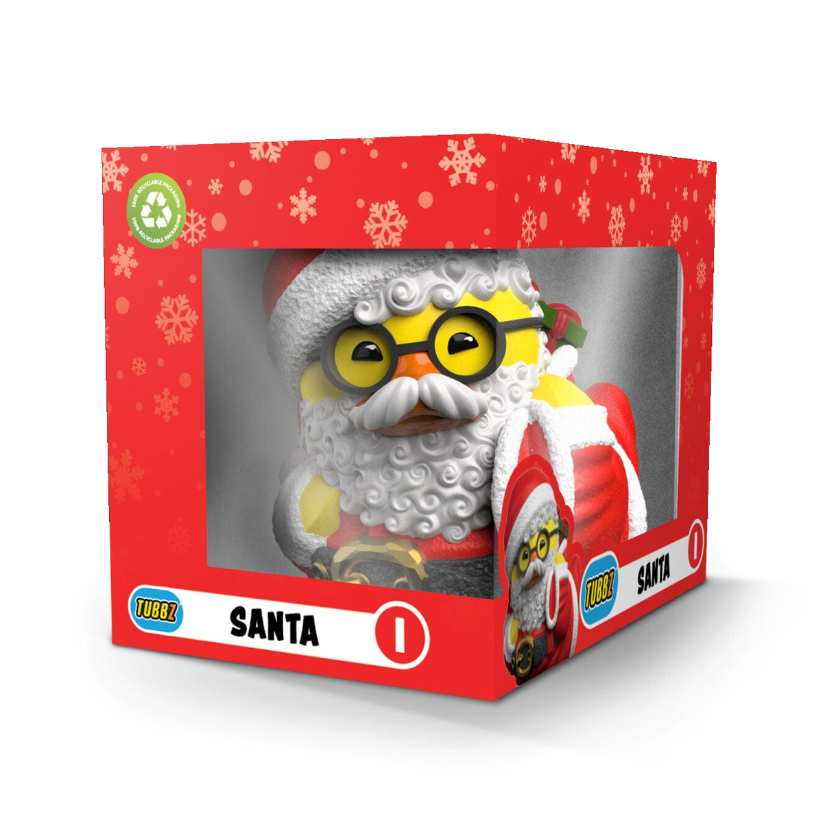 Santa Claus Tubbz BOXED — original manufacturer packaging front
