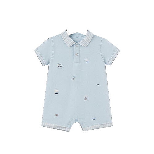 Chicco romper, original supplier product details on white background