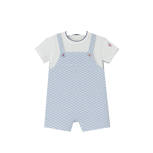 Chicco romper, original supplier product details on white background