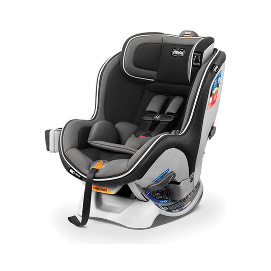 Chicco NEXFIT ZIP CAR SEAT CARBON — original product on white